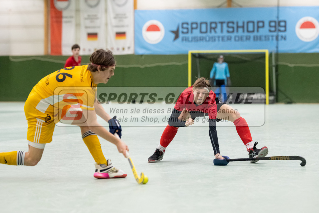 SFE_20230304_0006 | Deutsche Meisterschaft Männliche U16 Halle 2023 am 04.03.2023 in Köln (KTHC Stadion Rot-Weiss Köln Tennis and Hockey Club), Photo: Stephan Fehrmann 2022 (Sports-Gallery)