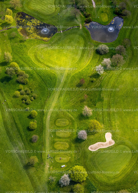 Velbert230407260Langenberg | Luftbild, Golfplatz, Golfclub Velbert Gut Kuhlendahl, Kuhlendahl, Velbert, Ruhrgebiet, Nordrhein-Westfalen, Deutschland