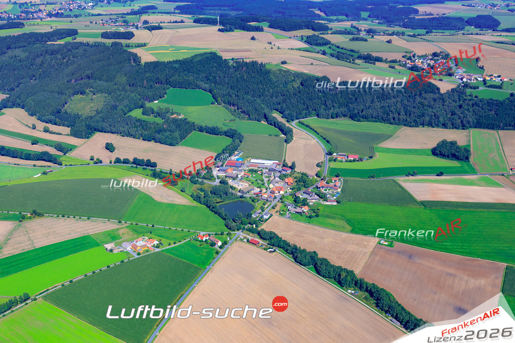 Die Luftaufnahme der Stadt Altenparkstein wurde 2017 vom Flugzeug heraus erstellt ( keine Drohne )- hohe Auflösung für beste Qualität