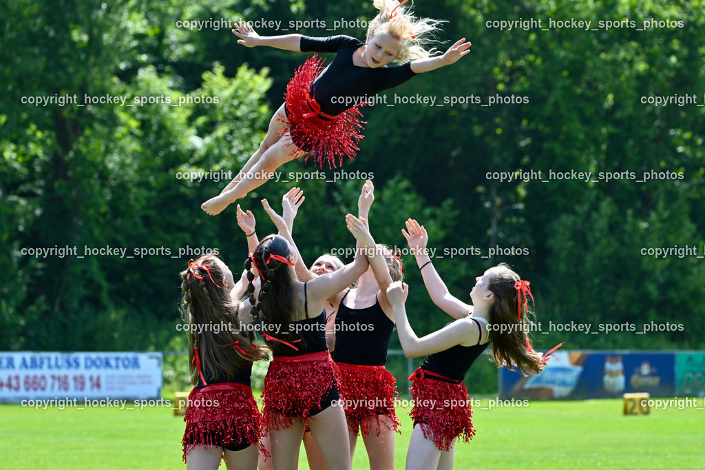 Carinthian Lions vs. Cineplexx Blue Devils | Sportakrobatik Spittal an der Drau, Carinthian Lions vs. Cineplexx Blue Devils, Carinthian Lions vs. Cineplexx Blue Devils am 09.06.2025 in Klagenfurt (ASV Sportplatz), Austria, (Photo by Bernd Stefan)