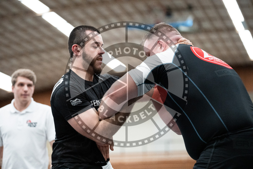 20251129PBB9059 | Fighters compete during the luta livre competition ILLCS XI winter edition on November 29, 2025 in Hannover, Germany.