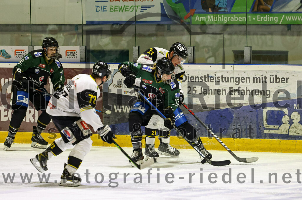 2022-12-23_038_TSV_Erding_gegen_EA_Schongau | Erding, Deutschland, 23.12.2022:
Eishockey, Bayernliga 2022 / 2023, 22. Spieltag, TSV Erding gegen EA Schongau, Endergebnis: 

Foto: Christian Riedel / fotografie-riedel.net