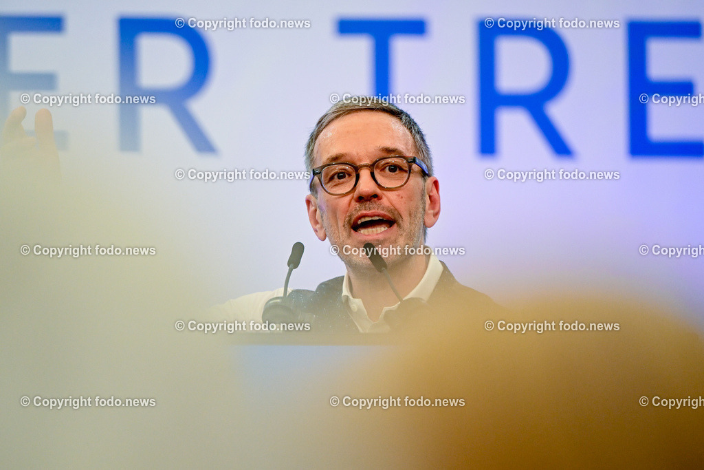 Urfahraner Jahrmarkt_ 1.Mai Kundgebung FPOE_ 01.05.2025-176 | 01.05.2025, Urfahraner Jahrmarkt, AUT, 1.Mai Kundgebung FPOE, im Bild Herbert Kickl (FP, Bundesparteiobmann)