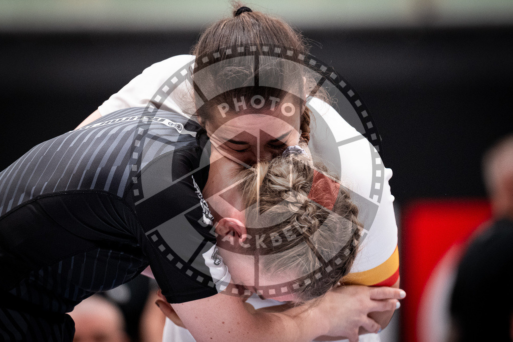 20250906PBB4350 | Fighters compete during the ADCC European Trials  competition in Warsaw, Poland, on September 6, 2025.