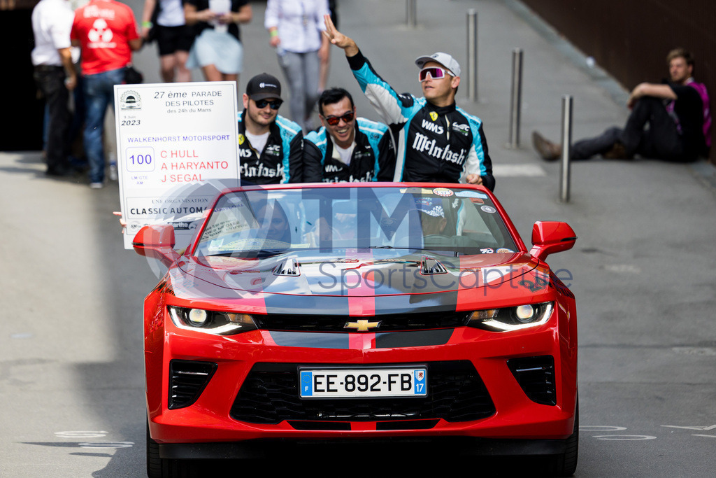 Trainproduction-20230609-0024 | LE MANS,FRANCE,09.Jun.23 - MOTORSPORTS - WEC, FIA World Endurance Championships, 24 Hours of Le Mans, Circuit de la Sarthe, drivers parade. Photo: Trainproduction / Matthias Trinkl