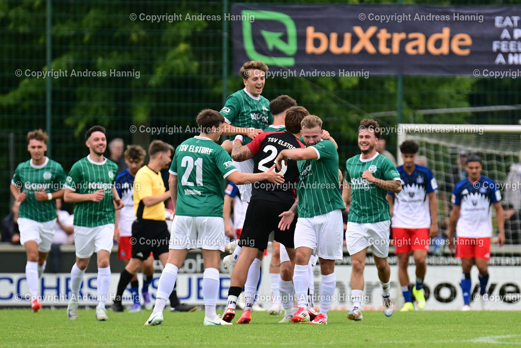 Fußball I Herren I Testspiel  I TSV Elstorf - Hamburger SV I 5.7.2025 | a-hannig - Realisiert mit Pictrs.com