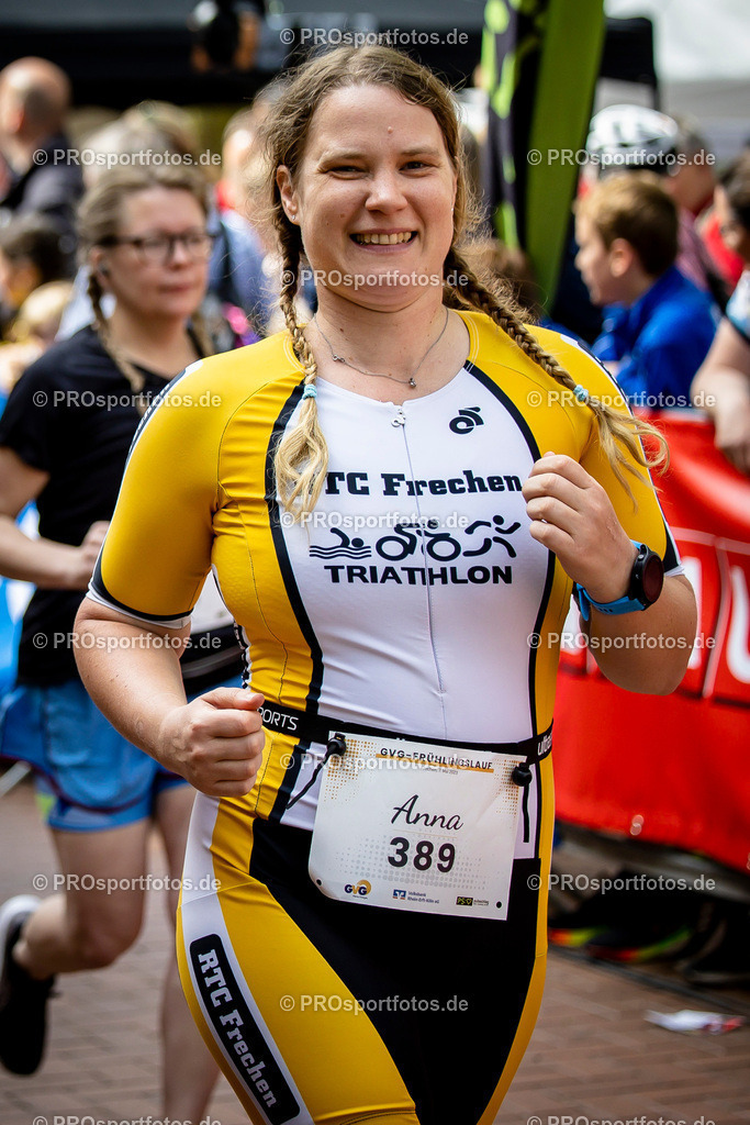 GVG Fruehlingslauf in Frechen, 07.05.2023 | Impressionen vom GVG Fruehlingslauf am 07.05.2023 in Frechen (Nordrhein-Westfalen). Foto: BEAUTIFUL SPORTS/Axel Kohring
