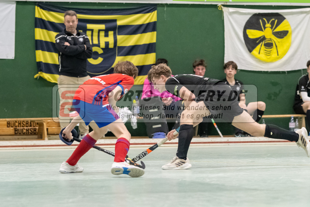 SFE_20230304_0035 | Deutsche Meisterschaft Männliche U16 Halle 2023 am 04.03.2023 in Köln (KTHC Stadion Rot-Weiss Köln Tennis and Hockey Club), Photo: Stephan Fehrmann 2022 (Sports-Gallery)