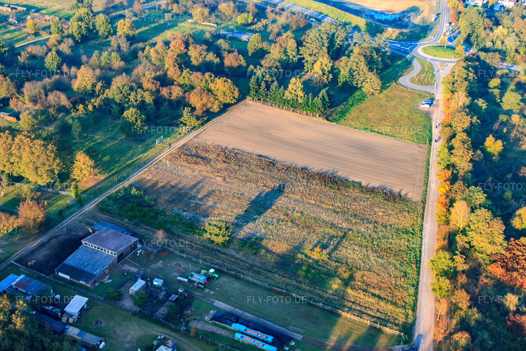 Luftbild: Magerwiesen in Jockgrim im Bundesland Rheinland-Pfalz in Deutschland. Foto: IMG_46114.jpg vom 23.10.2011 durch Werner Riehm/FLY-FOTO.deAuflösung des Originals: 4752 x 3168 px