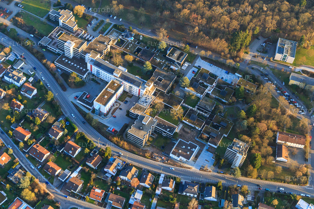 Luftbild: Seniorenzentrum Diakonissen Bethesda Landau in Landau in der Pfalz im Bundesland Rheinland-Pfalz in Deutschland. Foto: IMG_097409.jpg vom 10.03.2017 durch Werner Riehm/FLY-FOTO.de&nbsp;-&nbsp;Bethesda Landau - Diakonissen Speyer