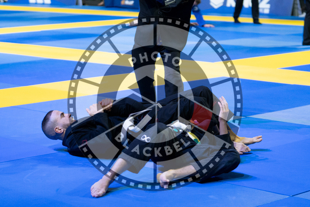 20240119PBB1045 | Fighters compete during the IBJJF European Championship in Paris, France, on January 19, 2024.