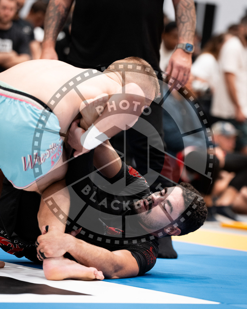 20250906PBB1245 | Fighters compete during the ADCC European Trials  competition in Warsaw, Poland, on September 6, 2025.