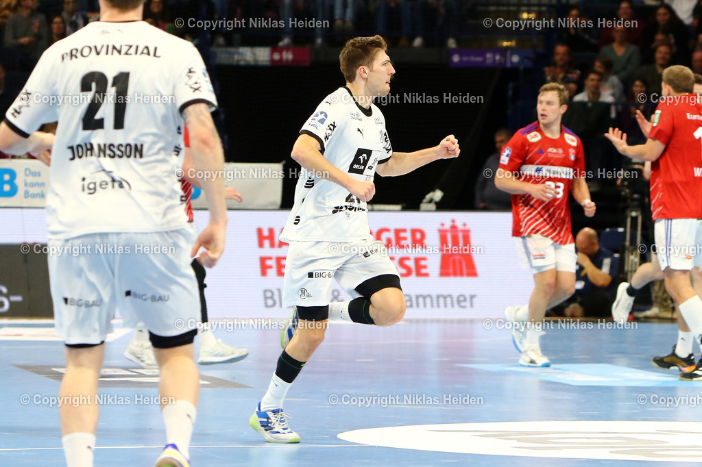 NH_Handball Sport Verein Hamburg_THWKiel_HandballBundesliga_110102024 | #24 Lukas Zerbe (THW Kiel)Handball I Herren I Bundesliga (Daikin HBL) I Saison 2024-2025 I 6. Spieltag I HSV Hamburg - THW Kiel I 11.10.2024 I Barclays Arena