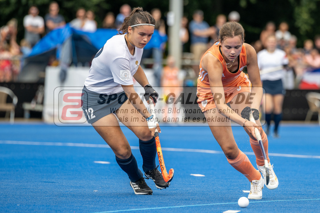 SFE_20230715_0414 | EuroHockey EM U18 Girls France vs Netherlands am 15.07.2023 in Krefeld (Gerd-Wellen-Hockeyanlage), Photo: Stephan Fehrmann 2023 (Sports-Gallery)