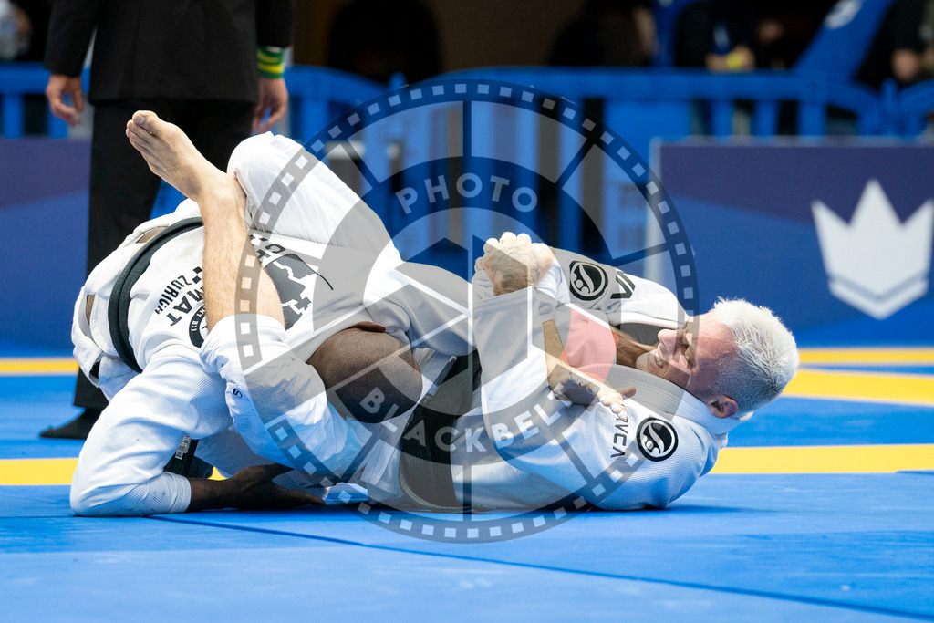 20240123PBB02023 | Fighters compete during the second day of the IBJJF European Championship in Paris, France, on January 23, 2024.