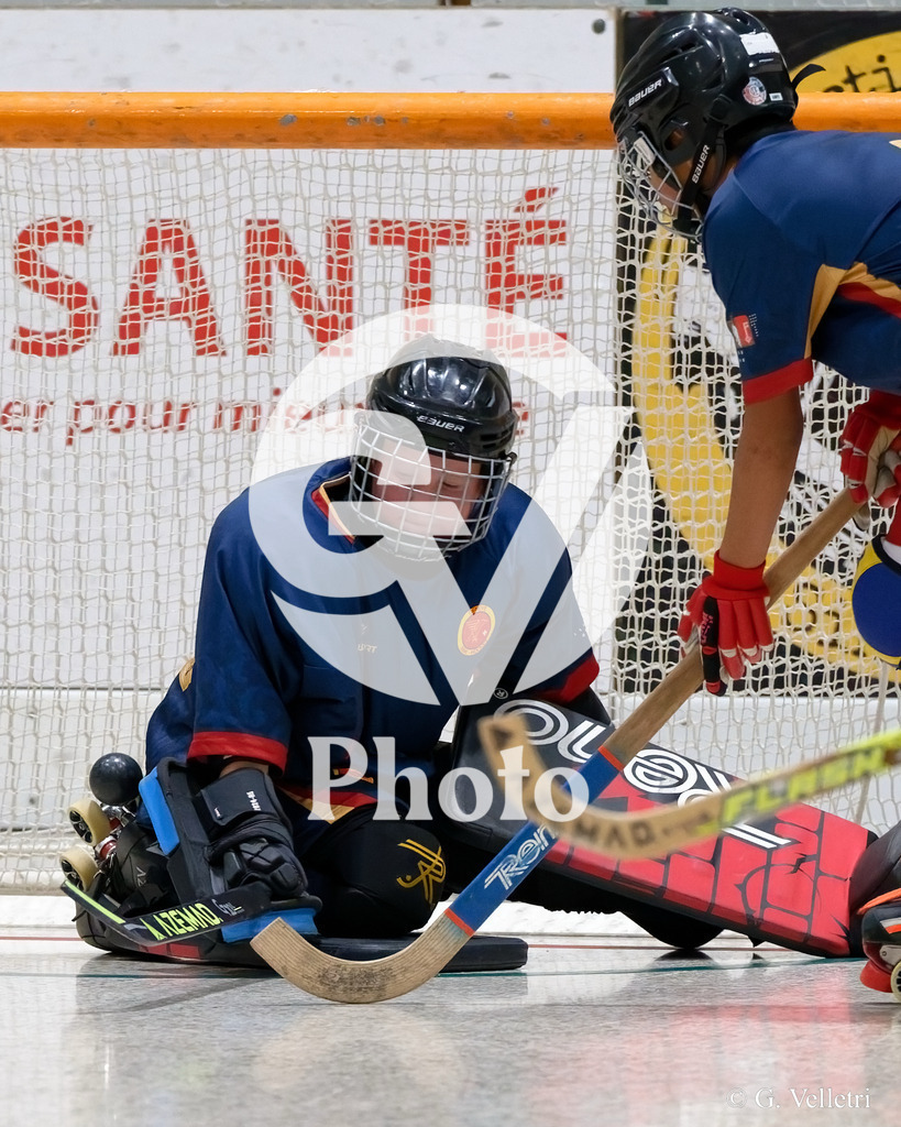 U13  - Geneve RHC v HC Munsingen W  |  during the U13  match between Geneve RHC and HC Munsingen W  at Centre sportif de la queue d'arve in Geneve, Switzerland