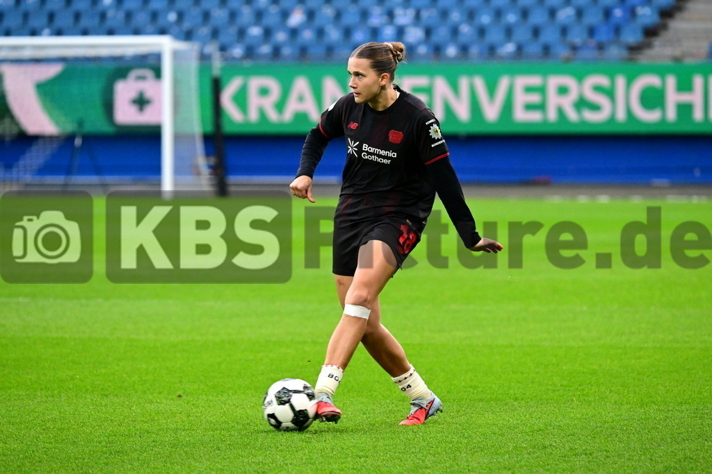 KBS Picture_HSV-Leverkusen_DFBpokal_Frauen_009 | Mickenhagen Julia (Bayer Leverkusen) ,Sportplatz :  Volksparkstadion, - Realisiert mit Pictrs.com