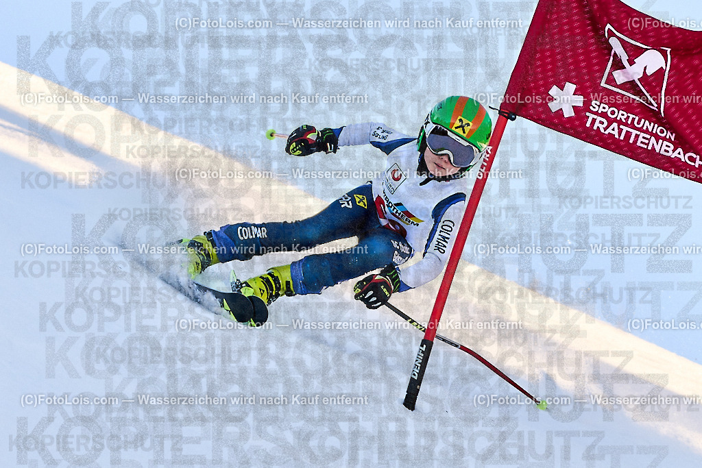 ALP9021_NOe-Kindervergleich-RTL_Scheiblechner Bastian | (C)FotoLois.com, Alois Spandl. Sportunion Trattenbach, NÖ Kindervergleichs-Skirennen, RTL auf dem Feistritzsattel, So 28. Januar 2024.