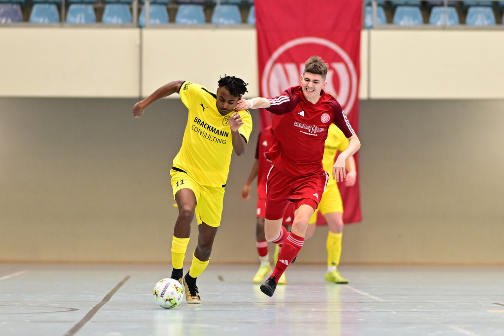 Futsal I Junioren I Saison 2024-2025 I NORDFV Regionalmeisterschaft I 082580 | Der Sportfotograf. - Realisiert mit Pictrs.com
