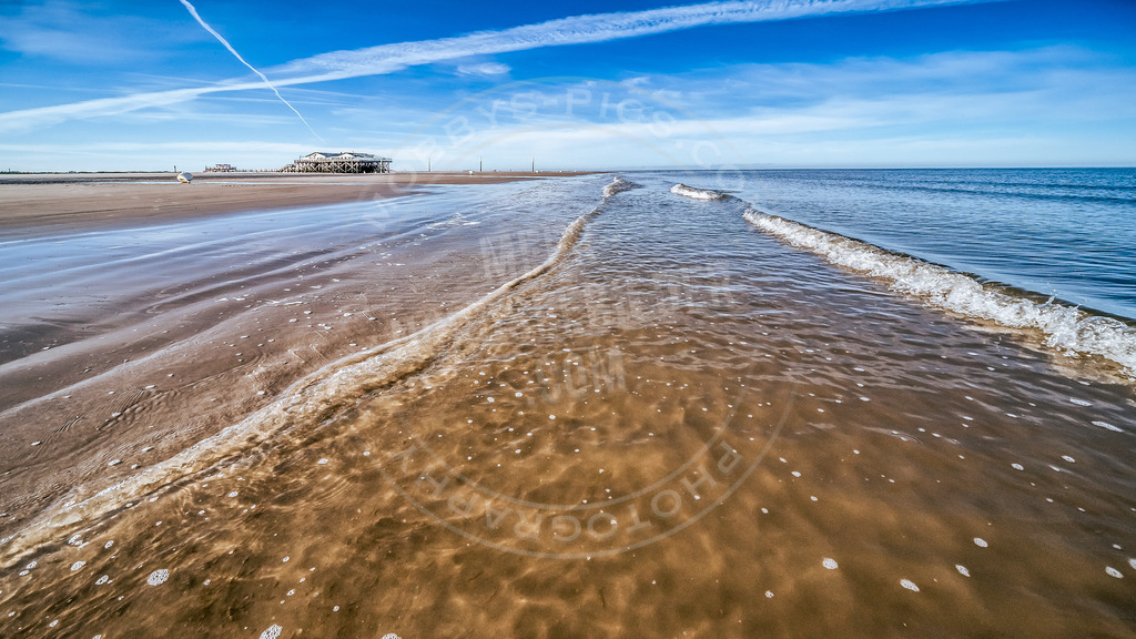 Strandbar 54 grad am Horizont | Morgens am Strand von SPO