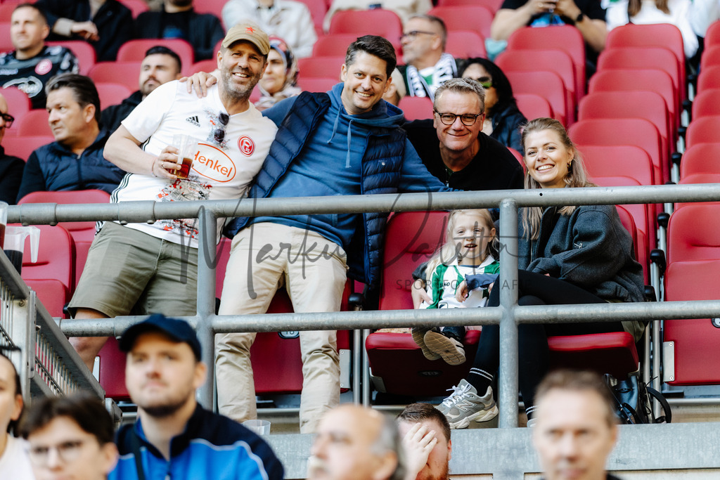 2. Bundesliga, Saison 2024/25, 28. Spieltag: Fortuna Düsseldorf - SC Preußen Münster | Düsseldorf, 05.04.2025: 2. Bundesliga, 28. Spieltag, Fortuna Düsseldorf gegen SC Preußen Münster in der Merkur Spiel-Arena in Düsseldorf. Foto: sportfotografie.ms | Markus Paletta - Realisiert mit Pictrs.com