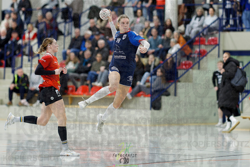 Frauen Regionalliga (HHV); HSG Wettenberg - TV Hüttenberg | Frauen Regionalliga (HHV); HSG Wettenberg - TV Hüttenberg am 06.12.2025 in Launsbach (Wettenberg) (Halle GS Launsbach (Wettenberg))Photo © 2025 - Jörg Heinrich - Realisiert mit Pictrs.com