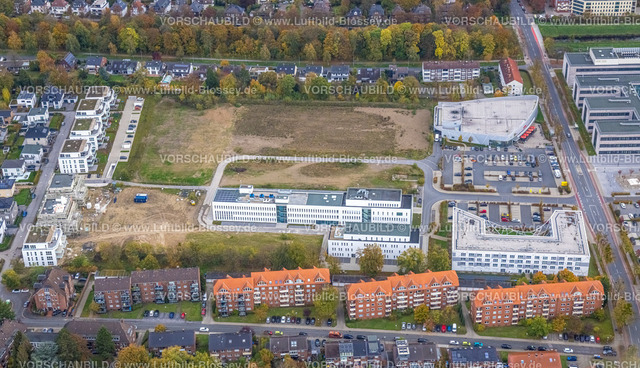 Hamm221011869 | Luftbild, SCI:Q Science Quarter Paracelsuspark, Heessen, Hamm, Ruhrgebiet, Nordrhein-Westfalen, Deutschland