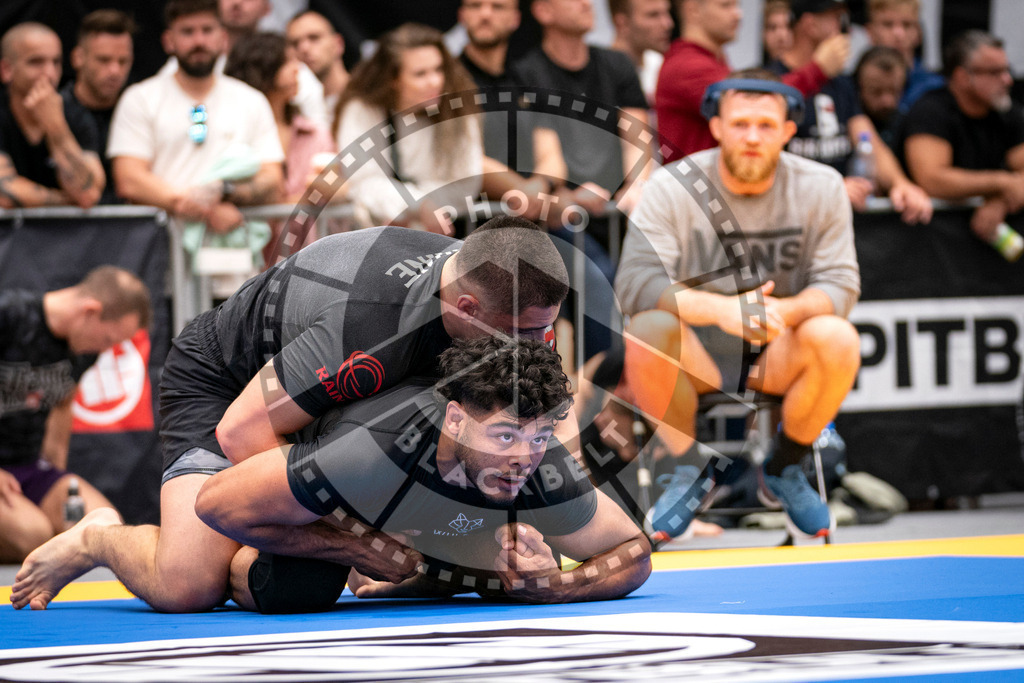 20230916PBB1932 | Fighters compete during the grappling tournement ADCC Trials (European, Middle East and African Championship) in Warsaw, Poland, on September 16, 2023.