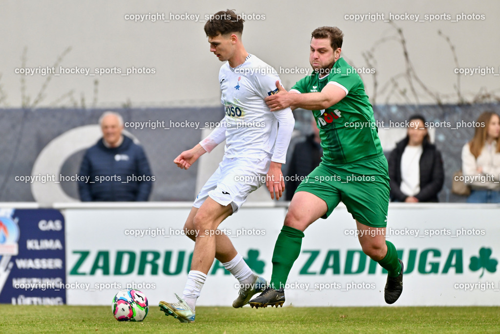 SAK vs. VST Völkermarkt | #11 Luka Jerin SAK, #6 Lukas Ladinig VST Völkermarkt, SAK vs. VST Völkermarkt, SAK vs. VST Völkermarkt am 21.03.2026 in Klagenfurt (Sportpark Welzenegg), Austria, (Photo by Bernd Stefan)