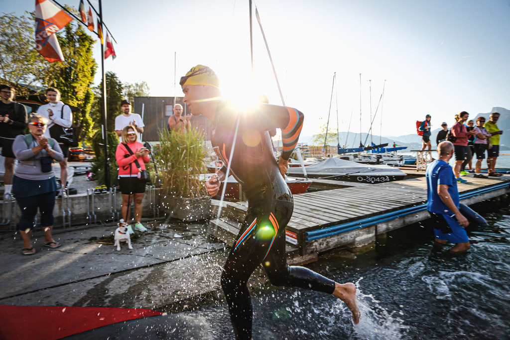 ..... | AUSTRIA, 08.09.24, Gmunden, ALOHA TRI MONDSEE TRIATHLON, Image shows: Photo: WAPICS / Andreas Willdoner