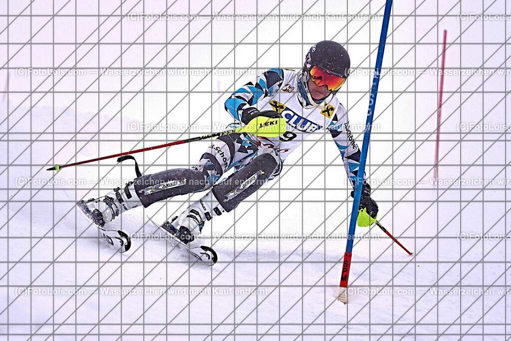 ALP1619_NW-OAC-SL-I_Hochkar_Koechelhuber Moritz | (C)FotoLois.com, Alois Spandl. NÖ Raiffeisen-Club NachwuchsCup & OstalpenCup, Hochkar, Slalom, So 7. Januar 2024.