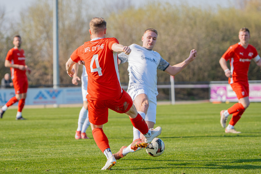Fußball I Herren I Saison 2025-2026 I Bezirksliga Weser-Ems 4 I 24. Spieltag I VFL Oythe - SV Thüle I 220015.03.2026 | jns.sportfotos - Realisiert mit Pictrs.com