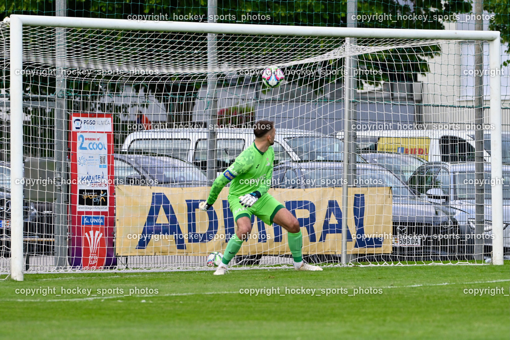SAK vs. SV Spittal Drau 1921 | #1 Tor SV Spittal, SAK vs. SV Spittal Drau 1921, SAK vs. SV Spittal Drau 1921 am 23.05.2025 in Klagenfurt (Sportpark Welzenegg), Austria, (Photo by Bernd Stefan)