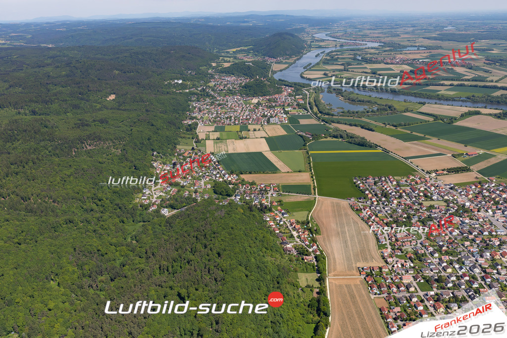 Das Luftbild der Stadt Tegernheim wurde 2021 vom Flugzeug heraus erstellt (keine Drohne) Aufnahmehöhe ca.450 Meter- hohe Bildauflösung und Druck-Qualität garantiert!