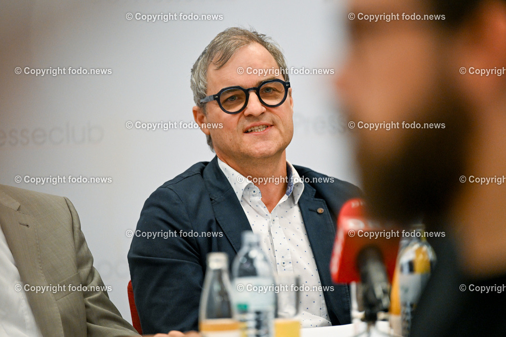 Pressekonferenz ADX Energy_ 07.09.2023-33 | 07.09.2023, Presseclub Linz, AUT, Pressekonferenz ADX Energy, Stimmungslage zur Gasexploration in Molln, im Bild Alan Reingruber (Geschaeftsfuehrer ADX Vie GmbH)
