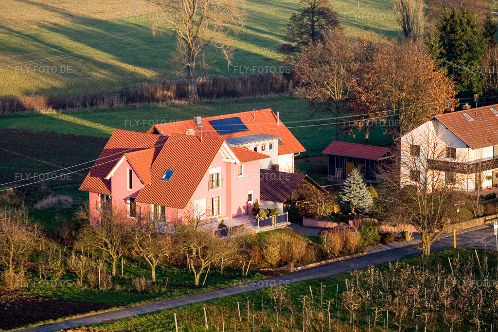 Luftbild: Oberdorfstr in Oberhausen im Bundesland Rheinland-Pfalz in Deutschland. Foto: IMG_14856.jpg vom 30.11.2008 durch Werner Riehm/FLY-FOTO.de