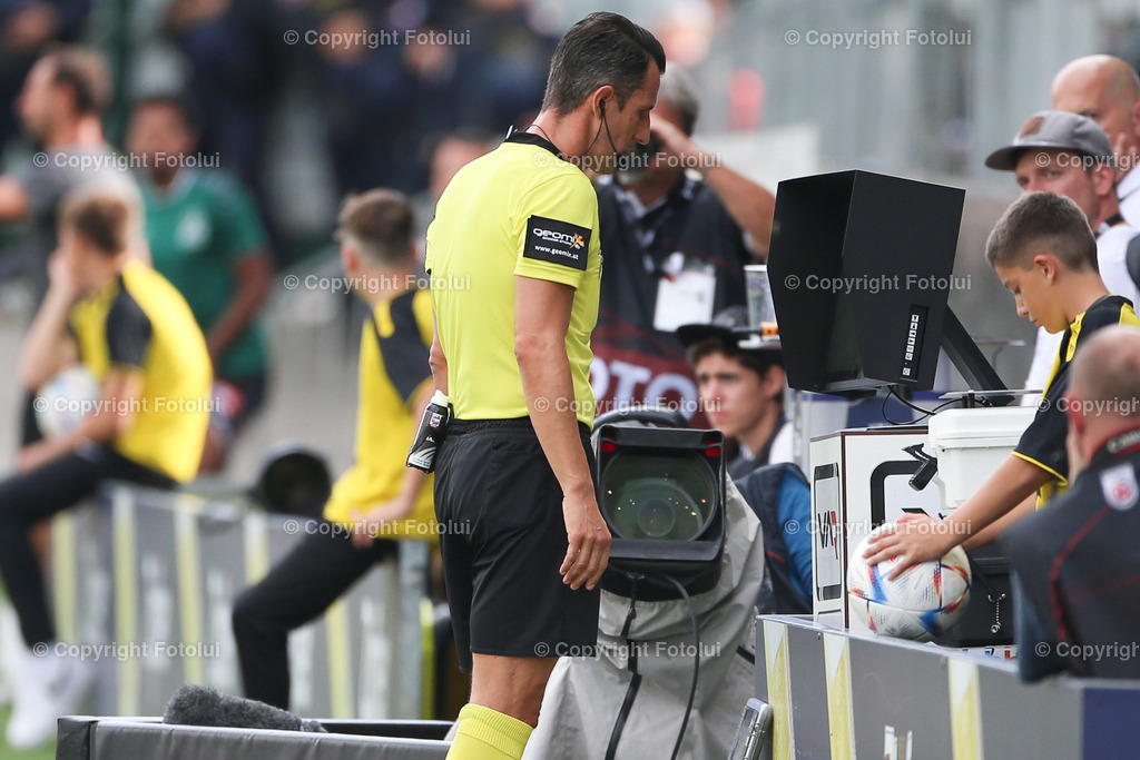 A_LUI_20220904_0015 | SPORT FUSSBALL ADMIRAL BUNDESLIGA  LASK VS RIED

IM BILD: Alexander Harkam (Schiedsrichter)

FOTO:FOTOLUI/UW