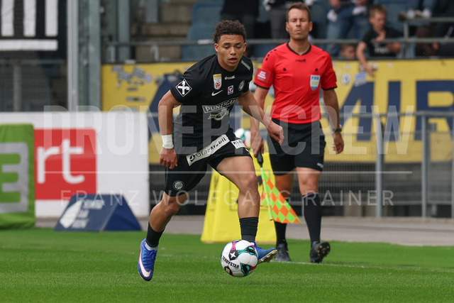 SK Puntigamer Sturm Graz vs TSV Egger Glas Hartberg – Championship Group    | Graz, Austria, 12.Apr.26 - SOCCER - ADMIRAL Bundesliga, SK Puntigamer Sturm Graz vs TSV Egger Glas Hartberg. The image shows Jacob Peter Hoedl (STU).    