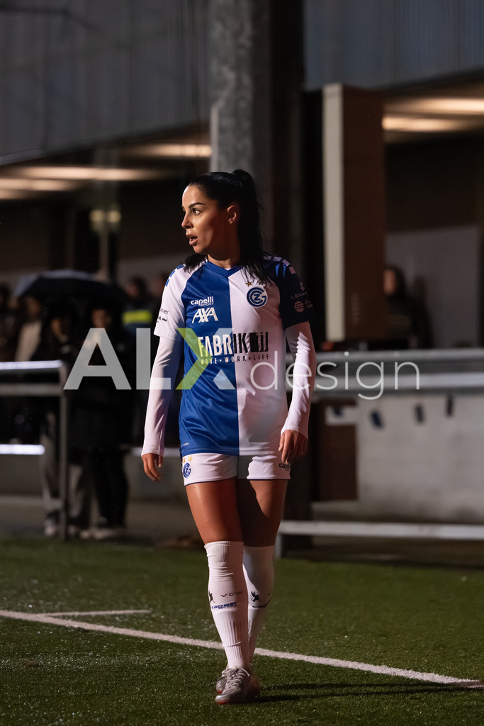 Fußball I Frauen I Saison 2025-2026 I AXA Women's Super League | Women I 14. Spieltag I Grasshoppers Club Zürich - FC Luzern I 14.02.2026 | 7 Qëndresa Krasniqi (AL) (GC Zürich) – Mittelfeld - Realisiert mit Pictrs.com