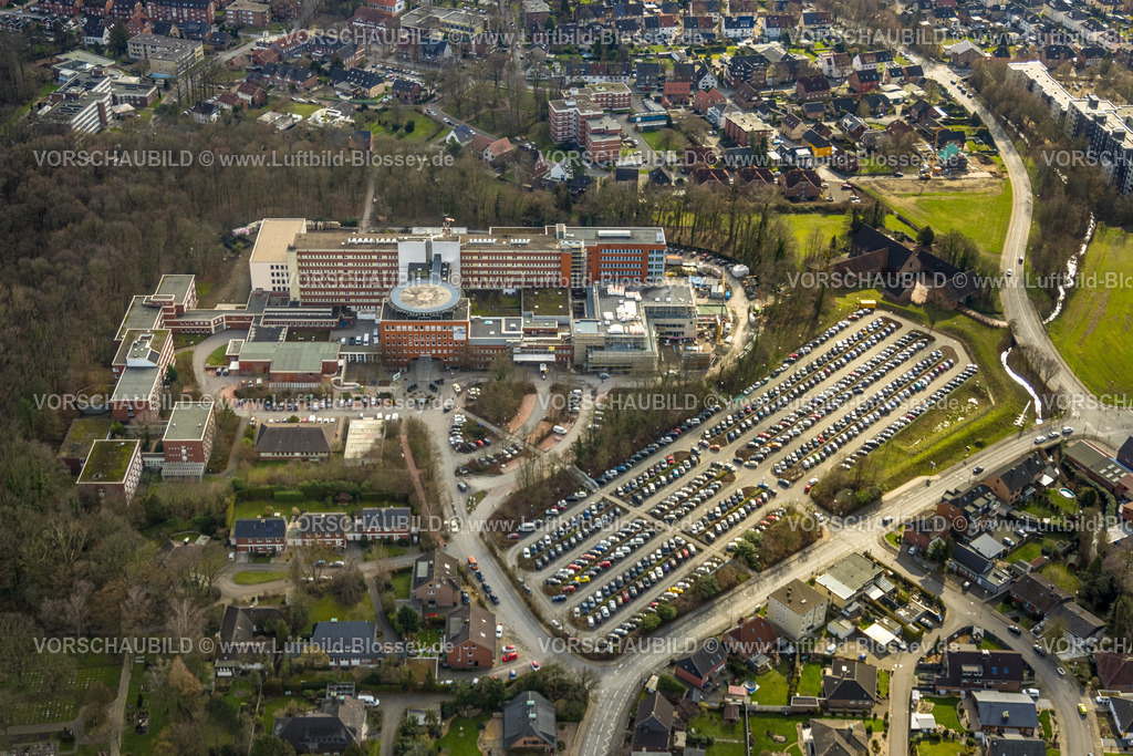 Hamm230214905 | Luftbild, St. Barbara-Klinik Hamm-Heessen, Stadtbezirk Heessen, Hamm, Ruhrgebiet, Nordrhein-Westfalen, Deutschland