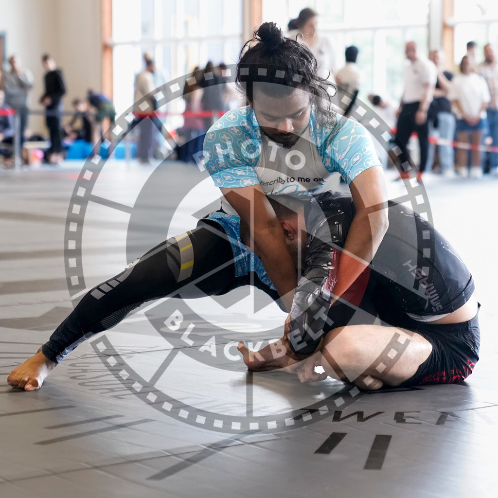 20240608PBB01354 | Fighters compete during the ILLCS VII summer edition luta livre competition in Hannover, Germany, on June 8, 2024.