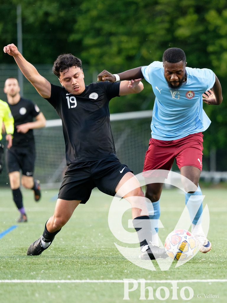 US Carouge II  v Viseu United  - 4eme ligue Groupe 3 | Geneva, Switzerland - May 20 : during the 4eme ligue Groupe 3  match between US Carouge II  and Viseu United  at Stade de la Fontenette  on May 20 , 2026 in Geneva, Switzerland.