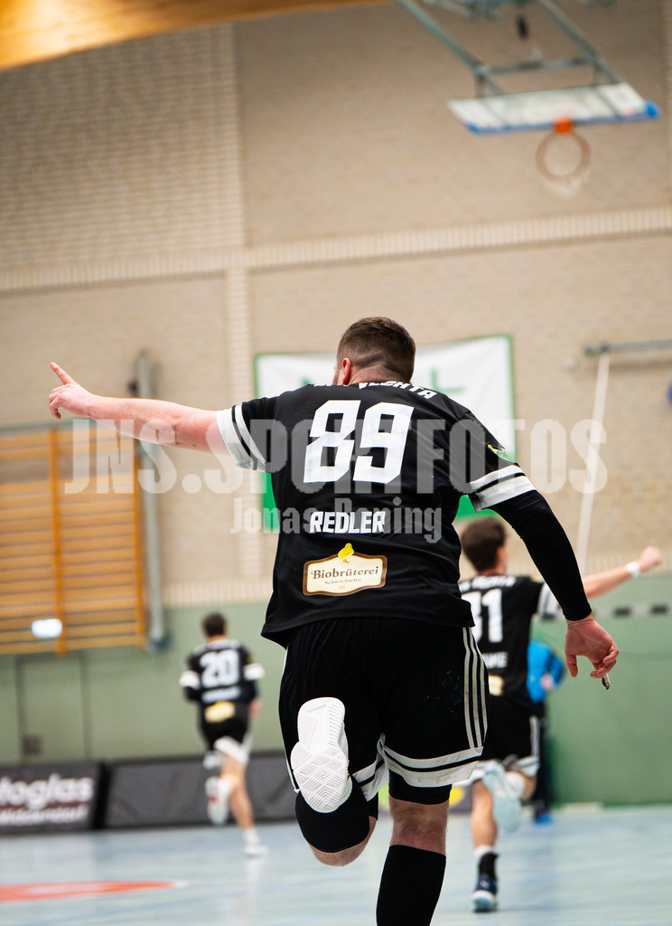 Handball I Herren I Saison 2025-2026 I Verbandsliga West I 13. Runde I SFN Vechta - HSG Varel II I 7898 | Tarek Redler (89, SFN Vechta) - Realisiert mit Pictrs.com