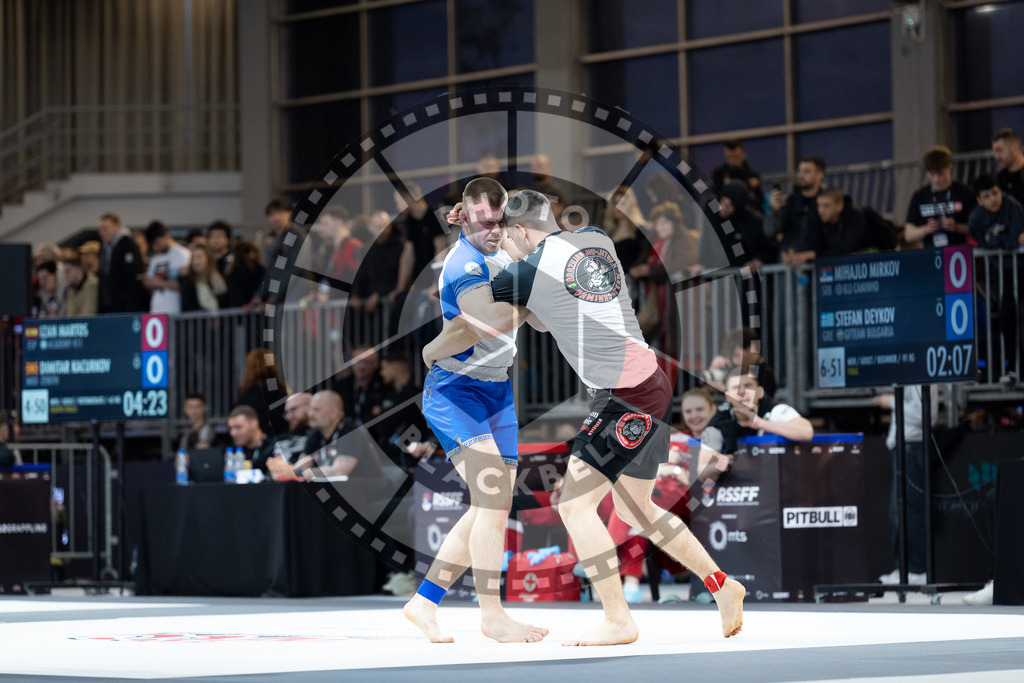 20260214PBB1214 | Fighters compete during the ADCC European Trials  competition day 1 in Belgrade, Serbia, on February 14, 2026.