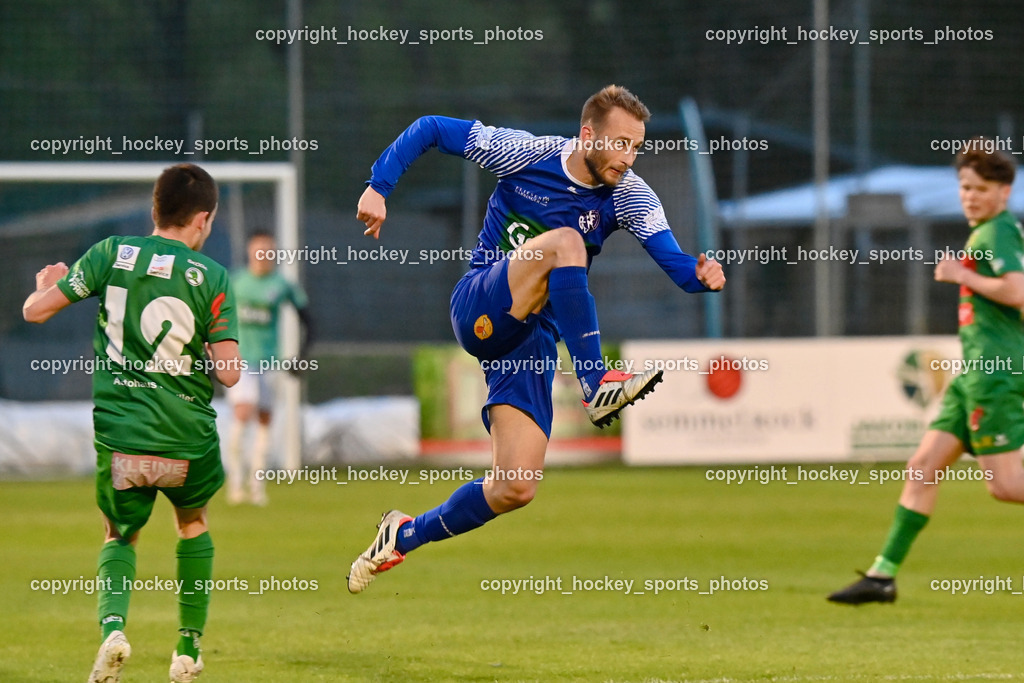 Dellach Gail vs. Rapid Lienz | #7 Benedikt Kaltenhofer Dellach Gail, Dellach Gail vs. Rapid Lienz, Dellach Gail vs. Rapid Lienz am 26.04.2024 in Dellach (Sportplatz Dellach Gail), Austria, (Photo by Bernd Stefan)