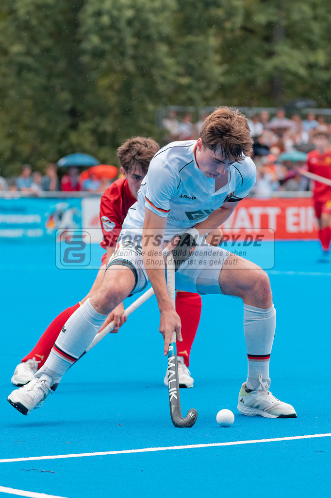 HK_20230715_102472 | Euro Hockey MU18 SF2 Spain vs Germany Championship Girls &amp; Boys am 15.7.2023 CHTC , Krefeld ,