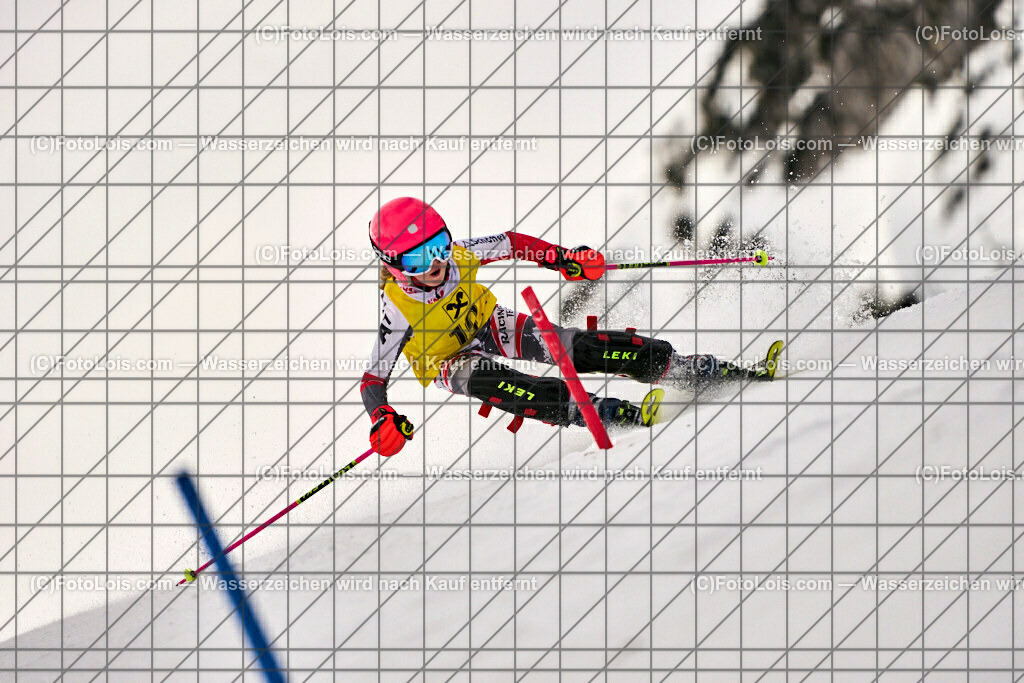ALP7727_NOe-Kinder-LM_SL-I_Hochkar_Brandecker Lilli | (C)FotoLois.com, Alois Spandl. NÖ Kinder-Landesmeisterschaft, SLALOM im Draxlerloch am Hochkar, erster Lauf, So 18. Februar 2024.
