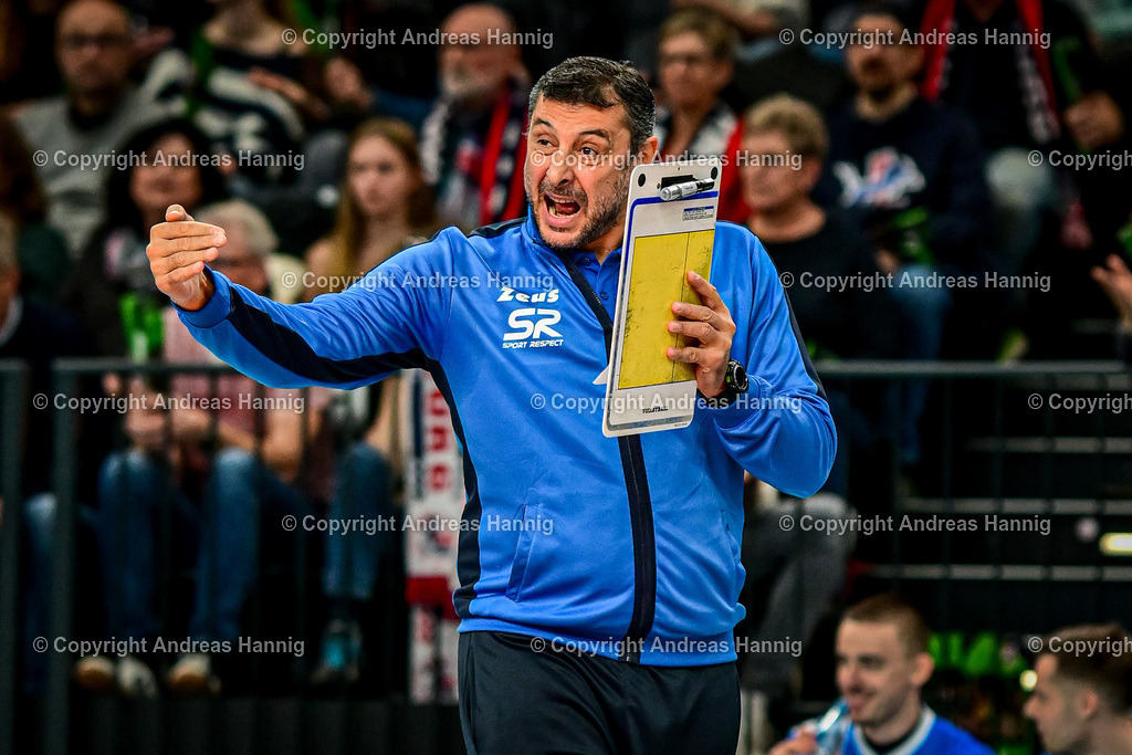 Volleyball I Herren I Saison 2024-2025 I Champions League Volley I 4th Round Leg 4  CLVM 84 I SVG Lüneburg - Levski SOFIA I 18.12.2024 | a-hannig - Realisiert mit Pictrs.com