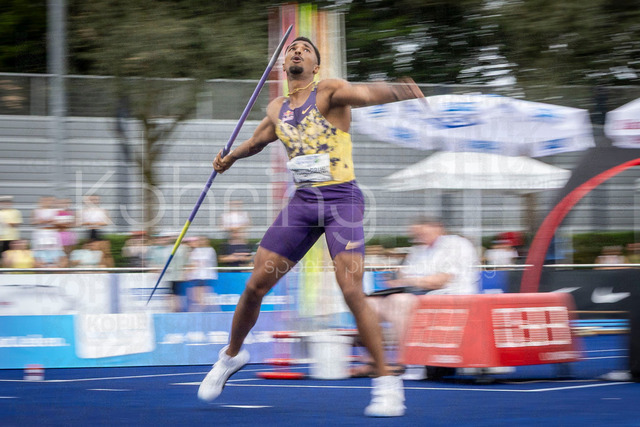 Multisport Event; Ratingen, 28.06.2026 | RATINGEN, GERMANY - JUNE 28, 2026 : Leo Neugebauer (GER / Germany) competing in the javelin during the Multisport Event at Stadion Ratingen on June 28, 2026 in Ratingen, Germany.