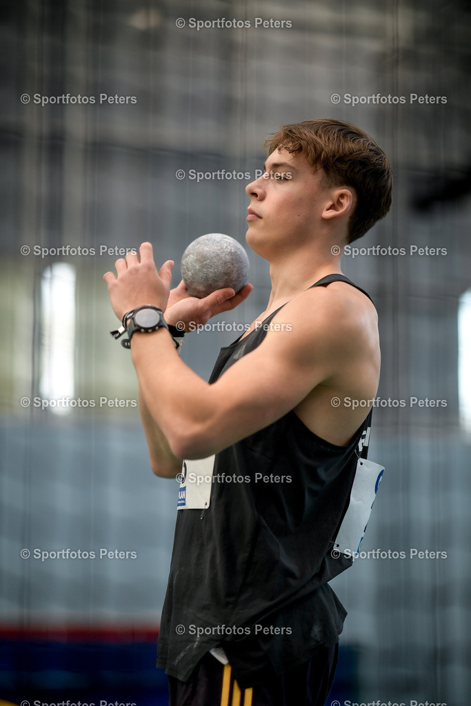 250208_xkaix_DM Mehrkampf_36 | 08.02.2025, xkaix, Leichtathletik 20. Deutsche Meisterschaften, Mehrkampf Halle v.l. Amadeus Gräber (Eintracht Frankfurt e.V.) - Realisiert mit Pictrs.com